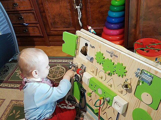 двойной Бизиборд Смекалкин фото