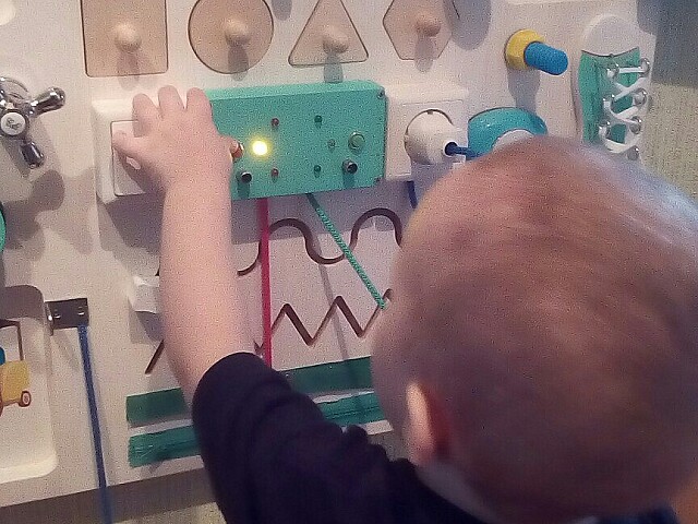 Бизиборд Смекалкин фото отзыв