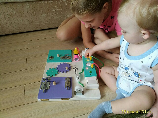 Бизиборд Смекалкин фото отзыв