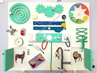 Бизиборд на заказ, заказать бизиборд